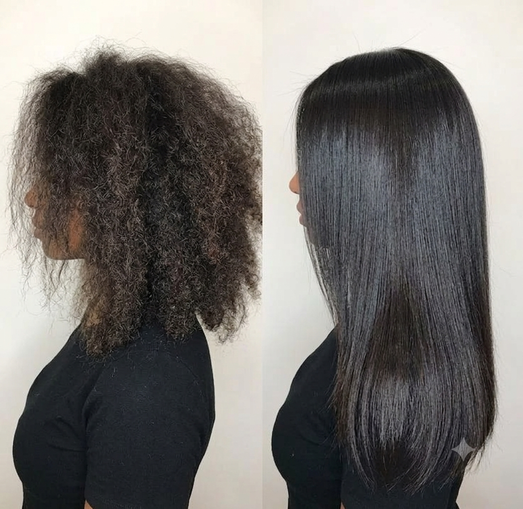 Antes e depois — Marina C.